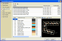 Cypenovedades 2005. CYPECAD. Introducción automática de obras. Plantillas DXF/DWG. Pulse para ampliar la imagen