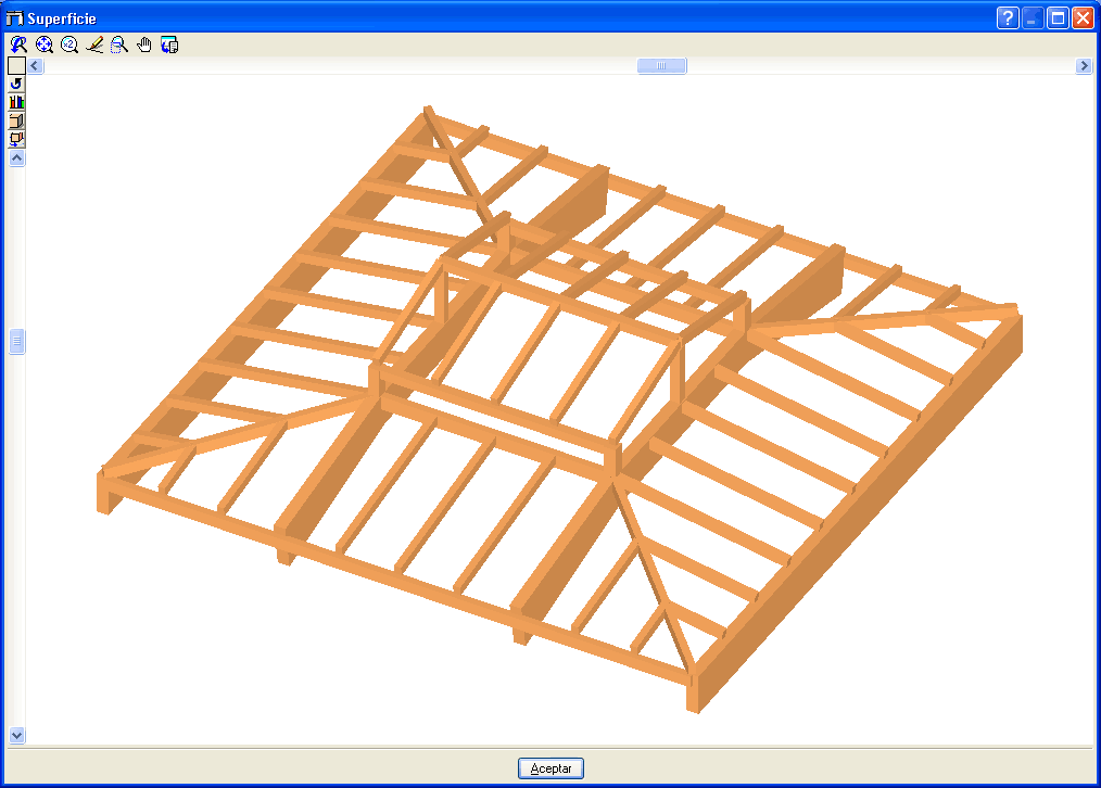 Metal 3D. Cálculo, comprobación, dimensionamiento de perfiles de madera